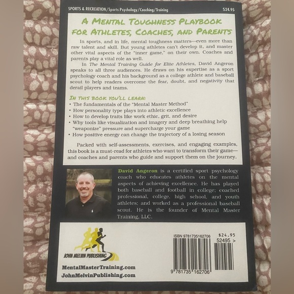The Mental Training Guide For Elite Athletes - By David Angeron - Picture 2 of 2